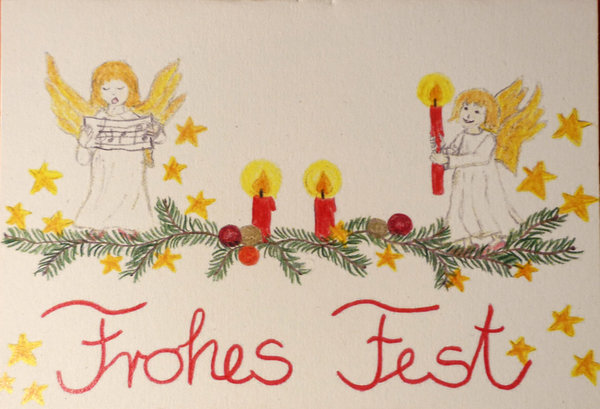 Frohes Fest - Engel